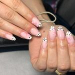 Extension demi capsule gel + Nail art moyen
